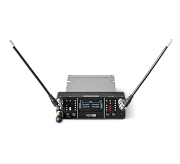 Shure ADX5D=-A Двухканальный портативный цифровой беспроводной приемник, поддержка ShowLink®, необходима задняя панель с разъемами,470-636 МГц. Черный